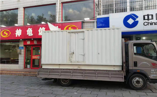 泉港出租发电机施工案例